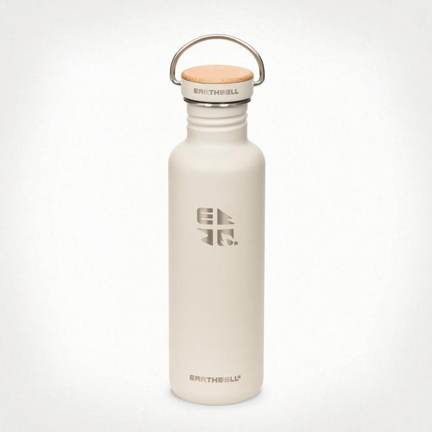Earthwell Bottle 27oz/800ml Baja Sand w/ Woodie Maple Cap / n/a