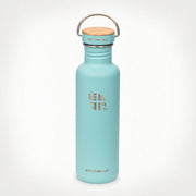 Earthwell Bottle 27oz/800ml-Aqua Blue w/ Woodie Walnut Cap