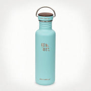 Earthwell Bottle 27oz/800ml Aqua Blue w/ Woodie Walnut Cap / n/a