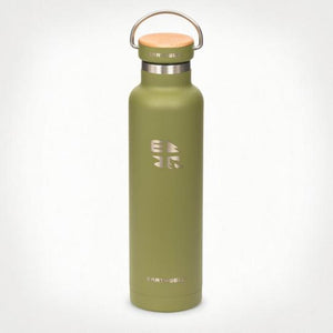 Earthwell Vacuum Bottle 22oz/650ml-Sequoia Pine w/ Woodie Walnut Cap