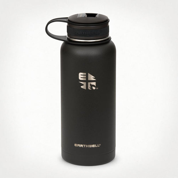 Earthwell Vacuum Bottle 32oz/950ml-Sierra Red w/ Kewler Opener Cap