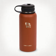 Earthwell Vacuum Bottle 32oz/950ml-Sierra Red w/ Kewler Opener Cap